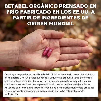 VitaCore® Capsulas de Remolacha