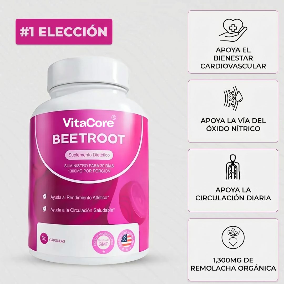 VitaCore® Capsulas de Betabel